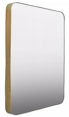 Orsina Ella Wall Mirror, Gold, Wood, Glass, Metal - image 1