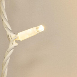 Christmas Tree World Crownvine 40M Fairy Lights Starter Set - 400 Leds Warm White - White Rubber Cable - thumbnail 4
