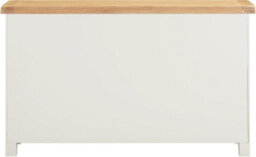 Seconique Windsor 3 Door 3 Drawer Sideboard Ivory And Oak Top Fully Assembled - thumbnail 7