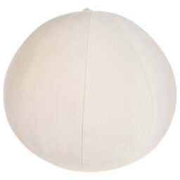 Beliani Armchair Leiren Velvet Off-White - thumbnail 8