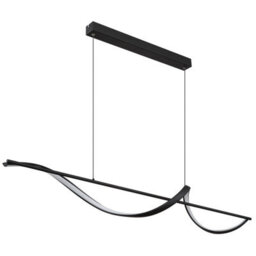 Luminosa Lighting Luminosa Violino Pendant Ceiling Light Matt Black Led 3000K - thumbnail 2