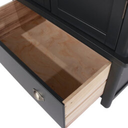 Core Products Dunkeld 2 Door, 1 Drawer Wardrobe - Midnight Blue, H190Cm X W90Cm X D55Cm - thumbnail 6