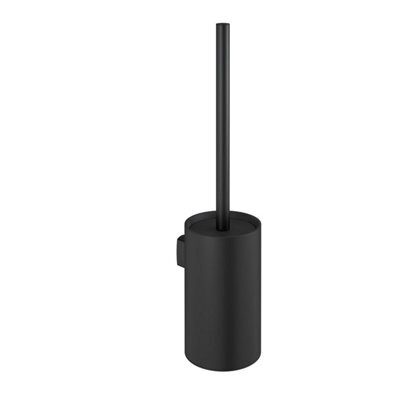 Cosmic Toilet Brush, Wall-Mounted, Matt Black, Architect S+ Collection - image 1
