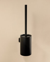 Cosmic Toilet Brush, Wall-Mounted, Matt Black, Architect S+ Collection - thumbnail 2