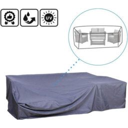Evre 4 Seater Black Rattan Garden Furniture Sofa Armchair Set - Roma With Weather Proof Cover - Inc Weekend Delivery - thumbnail 7