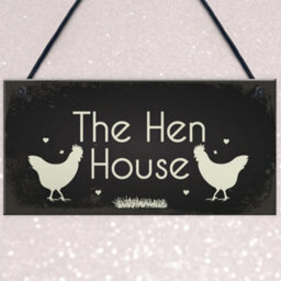Red Ocean Funny Hen Cockerel Rooster Plaque Sign Chicken Cock Hen House Coop Egg Garden Gift - thumbnail 3