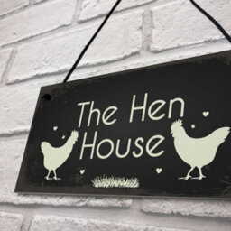 Red Ocean Funny Hen Cockerel Rooster Plaque Sign Chicken Cock Hen House Coop Egg Garden Gift - thumbnail 7