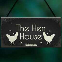 Red Ocean Funny Hen Cockerel Rooster Plaque Sign Chicken Cock Hen House Coop Egg Garden Gift - thumbnail 5