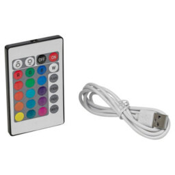 Urbn-Living Urbnliving 15Cm Height Led Colour Changing Table Lamp With Rechargeable Battery Usb Cable Set Of 2 - thumbnail 3