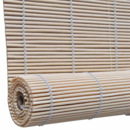 Walplus Natural Bamboo Roller Blinds 4 Pcs 120X160 Cm - thumbnail 4