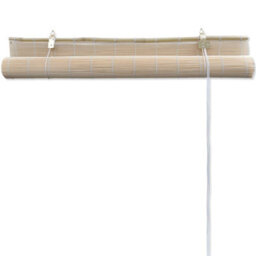 Walplus Natural Bamboo Roller Blinds 4 Pcs 120X160 Cm - thumbnail 6