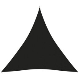 Berkfield Sunshade Sail Oxford Fabric Triangular 4.5X4.5X4.5 M Black