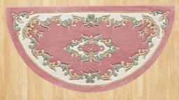 Rose Traditional Handmade Wool Floral Bordered Rug For Living Room And Bedroom-200Cm X 285Cm - thumbnail 6