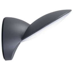 CGC Lighting Kiara - Cgc Dark Grey Disc Shaped Led Wall Light - thumbnail 3