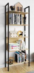 Vcm Metal Stand Shelf Books Flakos 5X - thumbnail 3