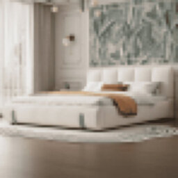 Matteo White Upholstered 4Ft6 Double Bed With Plush Velvet Headboard - Durable & Sturdy Frame For Adults & Teens - thumbnail 7