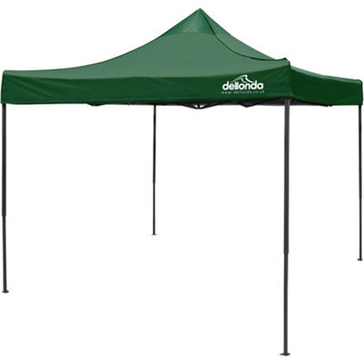 Loops Durable 3X3M Green Pop-Up Gazebo With Water-Resistant Canopy For Gardens - image 1