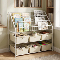 5-Tier Storage Organizer Metal Rack Shelf - thumbnail 5