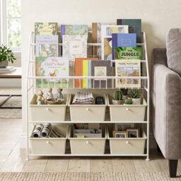 5-Tier Storage Organizer Metal Rack Shelf - thumbnail 3