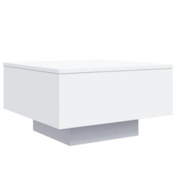 Walplus Coffee Table White 55X55X31 Cm Engineered Wood - thumbnail 2