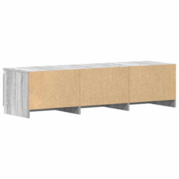 Vidaxl Tv Cabinet Grey Sonoma 140X40X35.5 Cm Engineered Wood Tv Cabinets - thumbnail 8