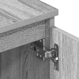 Vidaxl Tv Cabinet Grey Sonoma 140X40X35.5 Cm Engineered Wood Tv Cabinets - thumbnail 9