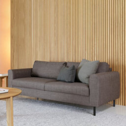 Furniture To Go Omaha 3 Seater Sofa In Basel Light Grey Fabric - thumbnail 6