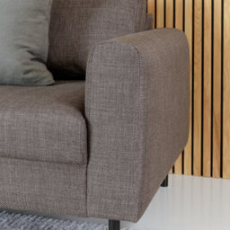 Furniture To Go Omaha 3 Seater Sofa In Basel Light Grey Fabric - thumbnail 8