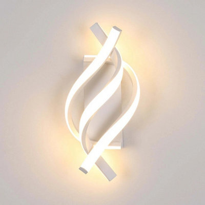 Led Wall Lamp 22W Acrylic Modern Indoor Wall Light Bedroom Creative Sconce 3000K - image 1