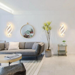 Led Wall Lamp 22W Acrylic Modern Indoor Wall Light Bedroom Creative Sconce 3000K - thumbnail 5