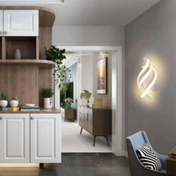 Led Wall Lamp 22W Acrylic Modern Indoor Wall Light Bedroom Creative Sconce 3000K - thumbnail 6