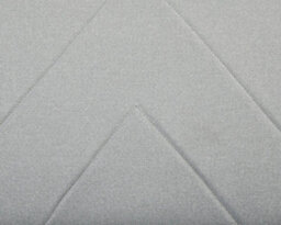 Home Detail Ryan 3 Seater Fabric Chevron Design Wooden Leg Frame Clic-Clac Sofabed, Light Grey - thumbnail 8