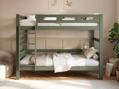 Flair Elijah Detachable Wooden Bunk Bed Green - image 1