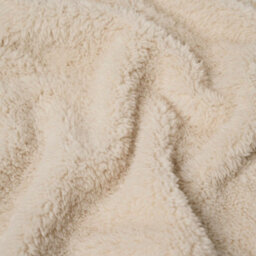Ohs Teddy Fleece Blanket Large Throw Over Bed, Natural - 150 X 200Cm - thumbnail 6