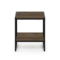 Walplus Camnus Contemporary End Table For Living Rooms, French Oak Grey Finish - thumbnail 4