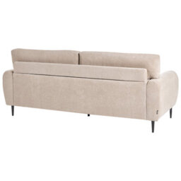 Beliani Sofa 3 Seater Skaro Chenille Beige - thumbnail 5
