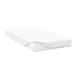 Belledorm 400 Thread Count Egyptian Cotton Fitted Sheet White (Superking) - thumbnail 1