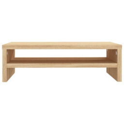 Walplus Monitor Stand Sonoma Oak 42X24X13 Cm Engineered Wood - thumbnail 4