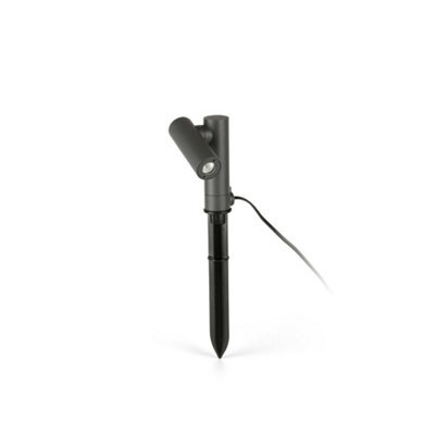 Luminosa Lighting Luminosa Spy 145 Dark Grey Led Spike Lamp 6W 3000K Ip65 - image 1