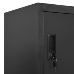 Vidaxl Locker Cabinet Anthracite 90X40X180 Cm Steel - thumbnail 7