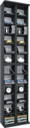 Vcm Wood Cd Dvd Stand Shelf Cabinet Almera - thumbnail 1