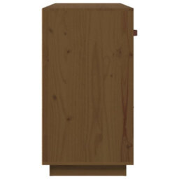 Berkfield Sideboard Honey Brown 100X40X75 Cm Solid Wood Pine - thumbnail 7