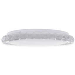 Milagro Layla Stylish White Ceiling Lamp 26W Led Dimmable With Invluded Remote Shade Designed To Give The Effect Of A Starry Sky - thumbnail 5