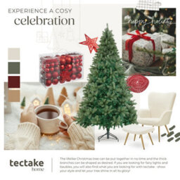 Tectake Christmas Tree Prancer - Artificial Tree In Green, Injection Moulded Needles - 210 Cm - Green - thumbnail 8