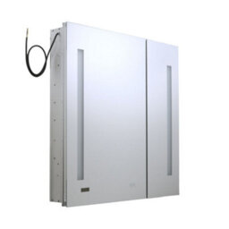 Homestylestore 750 X 750mm Cool White Led Wall Mounted Mirrored Door Bathroom Cabinet - thumbnail 1