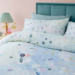 Appletree Alfresco 100% Cotton Duck Egg Duvet Cover Set - thumbnail 2