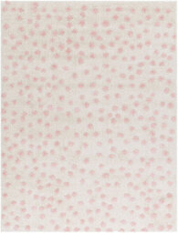 Hekuba Modern Shaggy Beige Pink Area Rug-200Cm X 275Cm - thumbnail 1