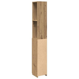 Walplus Bathroom Cabinet Artisan Oak 25X25X170 Cm Engineered Wood - thumbnail 6
