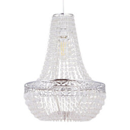 First Choice Lighting Set Of 2 Marino Chandelier Style Pendant Lightshades - thumbnail 4