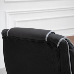 Vinsetto High Back Office Chair With Height Adjustable, Reclining, Black - thumbnail 8